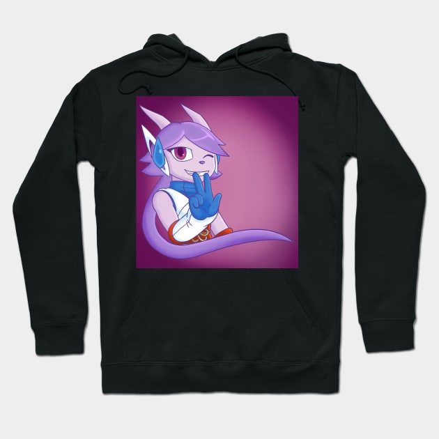 Lilac Hoodie by Firestorm Fox